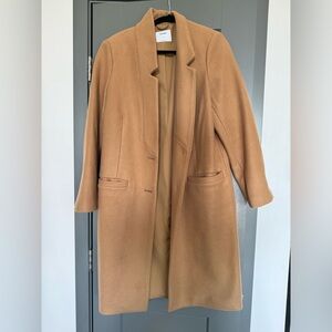 Long trench coat.